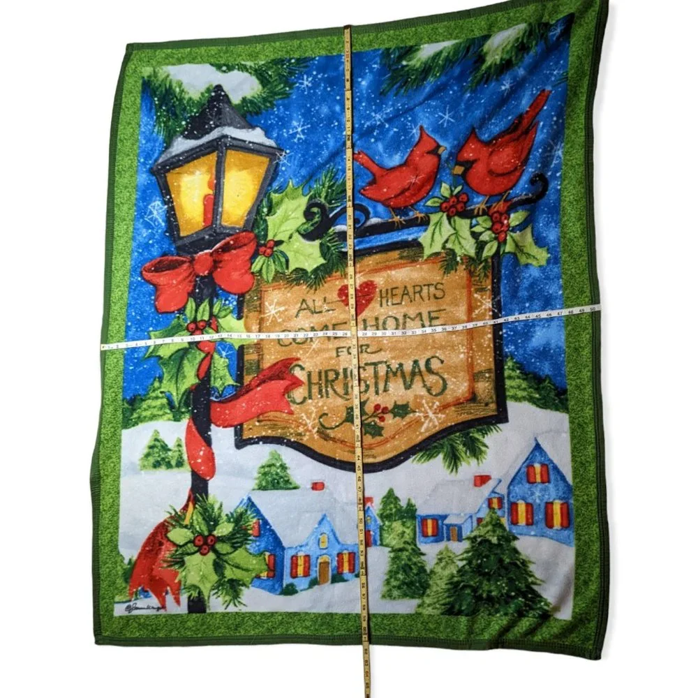 Collective Goods Light Fleece Christmas Blanket